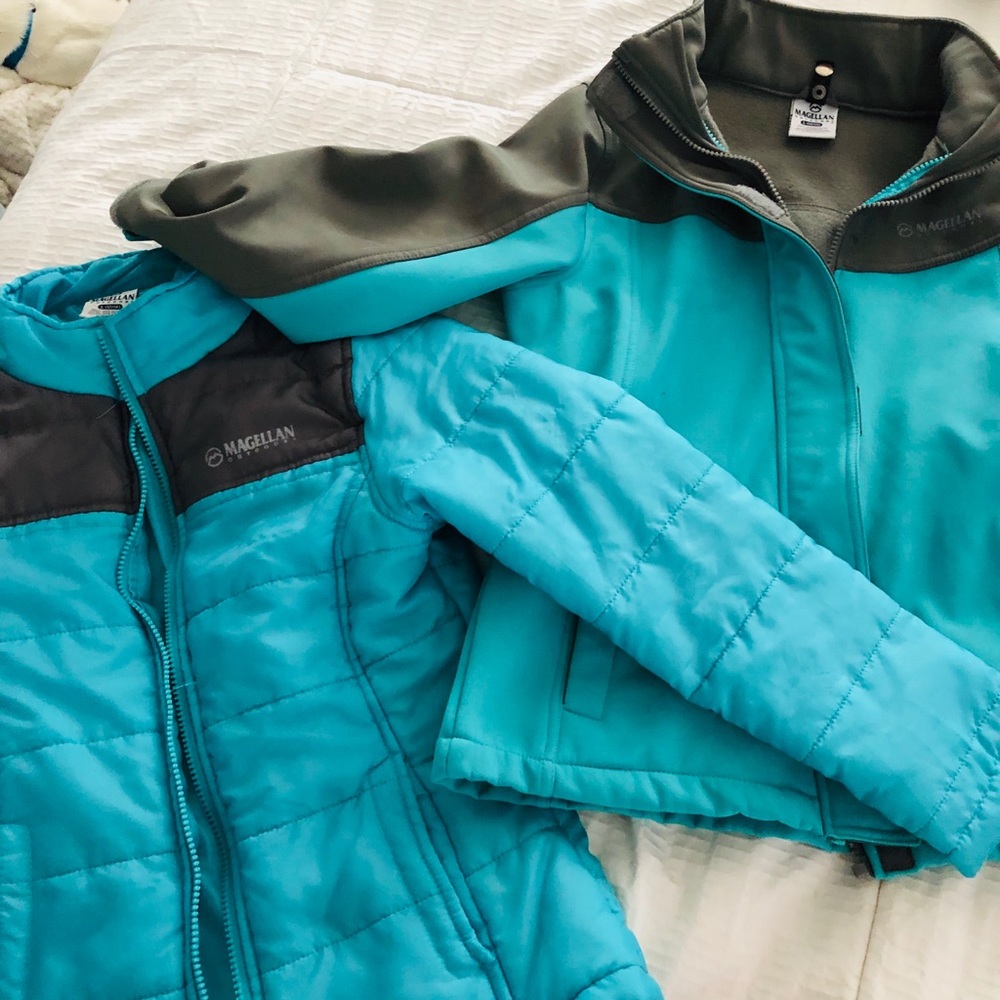 Turquoise Jacket set